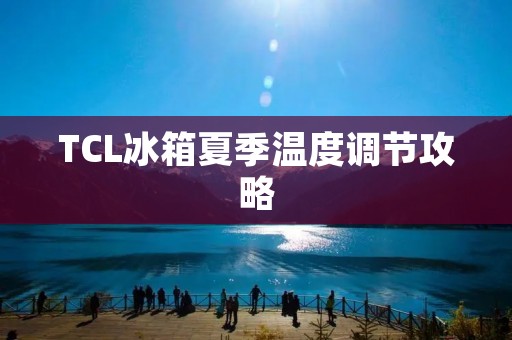 TCL冰箱夏季温度调节攻略 TCL冰箱夏季温度调节攻略