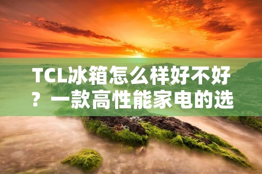 TCL冰箱怎么样好不好?一款高性能家电的选择 TCL冰箱怎么样好不好?一款高性能家电的选择