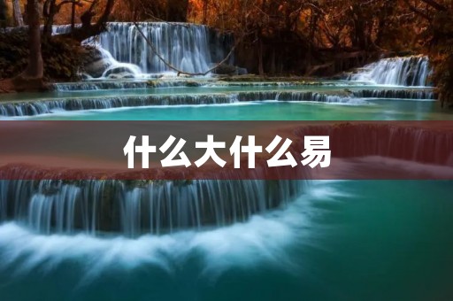 什么大什么易：探究事物的本质与变化规律