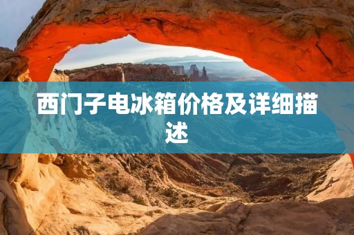 西门子电冰箱价格及详细描述 西门子电冰箱价格及详细描述