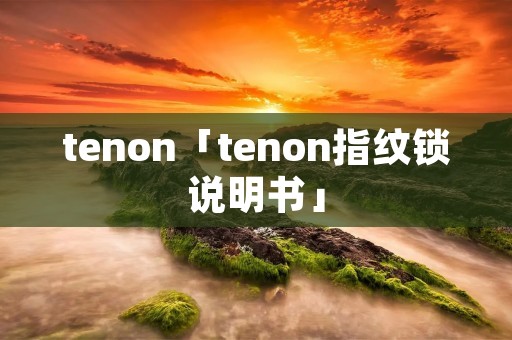 tenon「tenon指纹锁说明书」 tenon「tenon指纹锁说明书」
