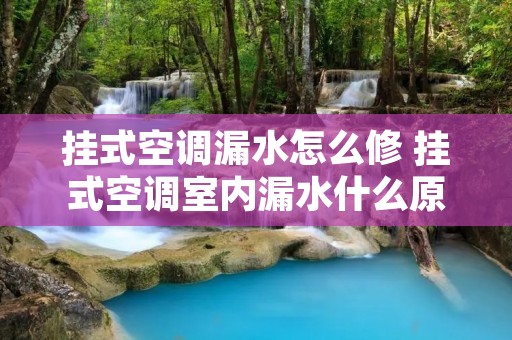 挂式空调漏水怎么修 挂式空调室内漏水什么原因 挂式空调漏水怎么修 挂式空调室内漏水什么原因