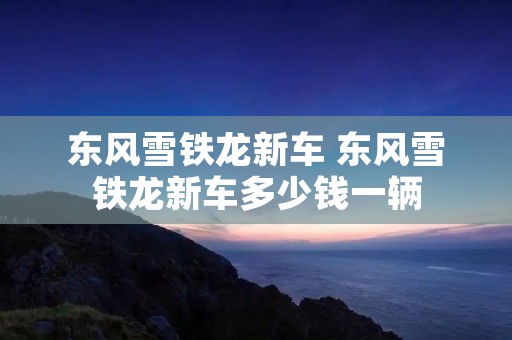 东风雪铁龙新车 东风雪铁龙新车多少钱一辆
