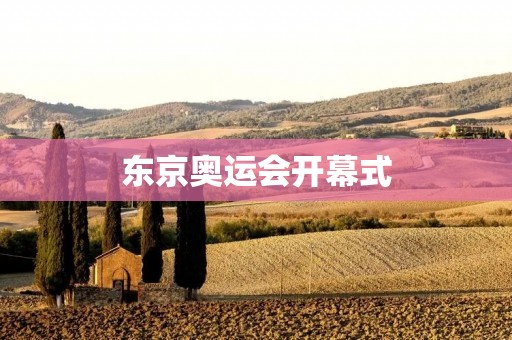 东京奥运会开幕式：中国的出场顺序
