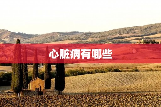 心脏病有哪些