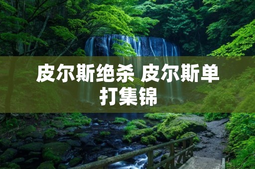 皮尔斯绝杀 皮尔斯单打集锦 皮尔斯绝杀 皮尔斯单打集锦