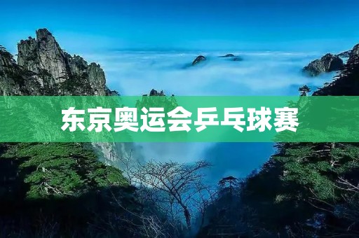 东京奥运会乒乓球赛:金牌争夺激烈 东京奥运会乒乓球赛:金牌争夺激烈