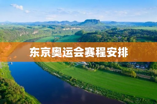 东京奥运会赛程安排：精彩纷呈的竞技盛宴