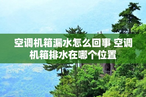 空调机箱漏水怎么回事 空调机箱排水在哪个位置