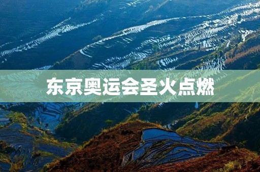 东京奥运会圣火点燃：**燃烧的奥运盛会