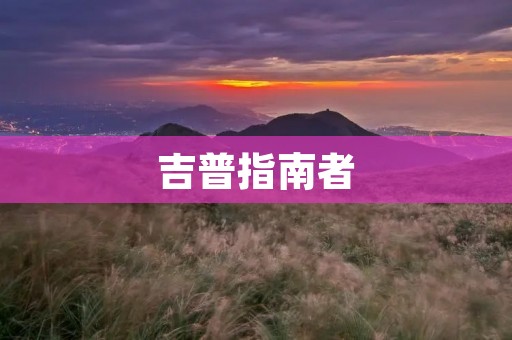 吉普指南者：征服自然的最佳伙伴