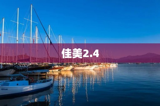 佳美2.4:引领无线通信时代的革命性技术 佳美2.4:引领无线通信时代的革命性技术