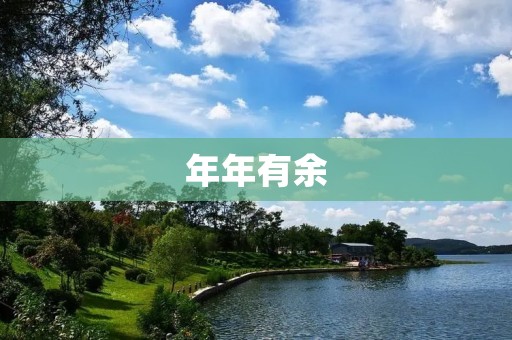 年年有余:财富与幸福的永恒追求