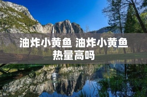 油炸小黄鱼 油炸小黄鱼热量高吗