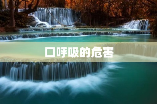 口呼吸的危害