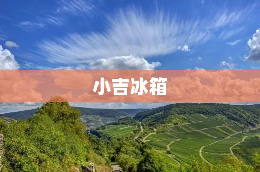 小吉冰箱:中国制造的高品质冷冻设备 小吉冰箱:中国制造的高品质冷冻设备