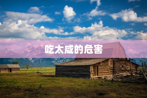 吃太咸的危害:探究高盐饮食对健康的影响