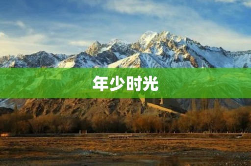 年少时光:探寻青春的迷失之旅