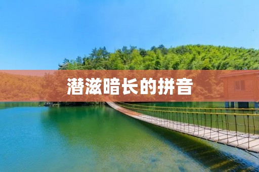 潜滋暗长的拼音