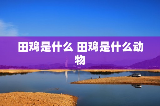 田鸡是什么 田鸡是什么动物