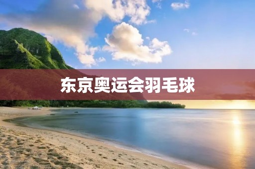 东京奥运会羽毛球:中国队的辉煌表现 东京奥运会羽毛球:中国队的辉煌表现