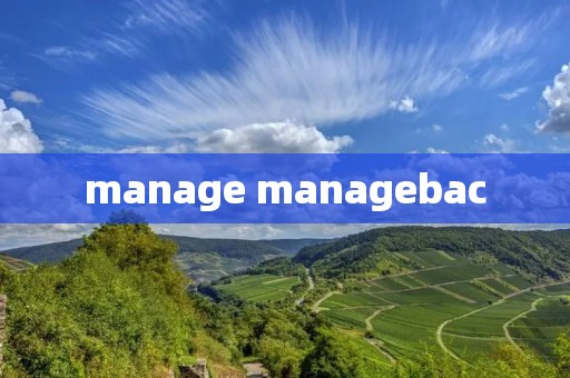 manage managebac