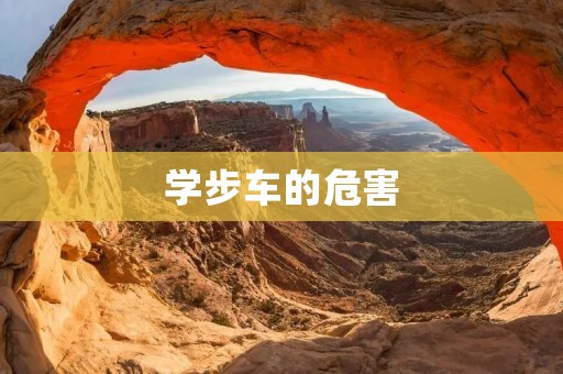 学步车的危害:为宝宝的健康请远离
