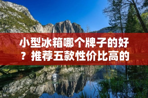小型冰箱哪个牌子的好？推荐五款性价比高的小型冰箱