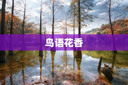 鸟语花香:大自然的美妙交响曲