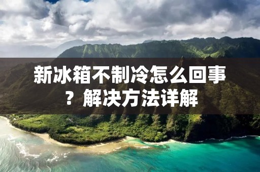 新冰箱不制冷怎么回事？解决方法详解