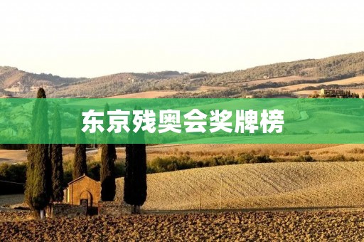 东京残奥会奖牌榜:中国队力压群雄,再次登顶 东京残奥会奖牌榜:中国队力压群雄,再次登顶