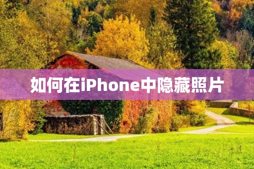如何在iPhone中隐藏照片