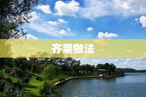 齐菜做法：让你轻松掌握多种齐菜的制作技巧