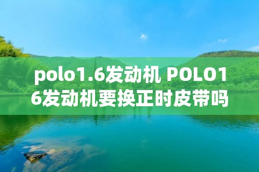 polo1.6发动机 POLO16发动机要换正时皮带吗