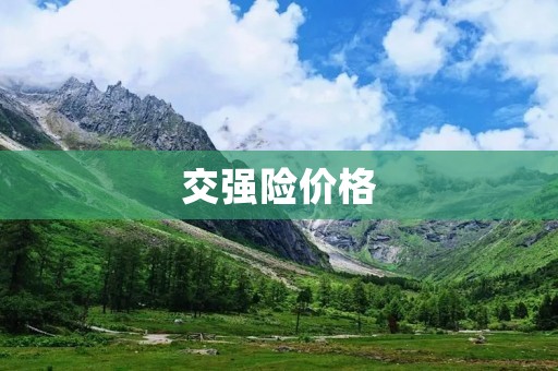 交强险价格:了解交强险价格的因素及如何选择合适的保险方案 交强险价格:了解交强险价格的因素及如何选择合适的保险方案