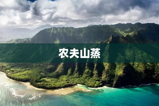农夫山蒸:传统美食的珍贵味道