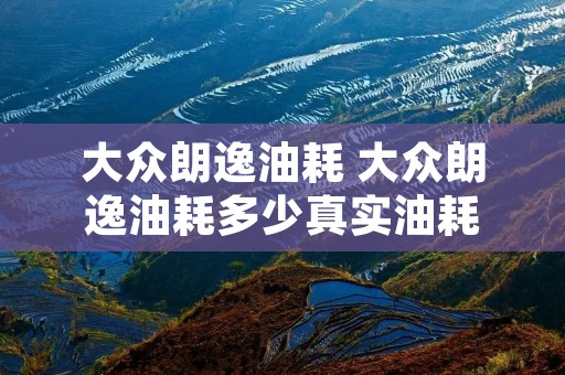 大众朗逸油耗 大众朗逸油耗多少真实油耗 大众朗逸油耗 大众朗逸油耗多少真实油耗