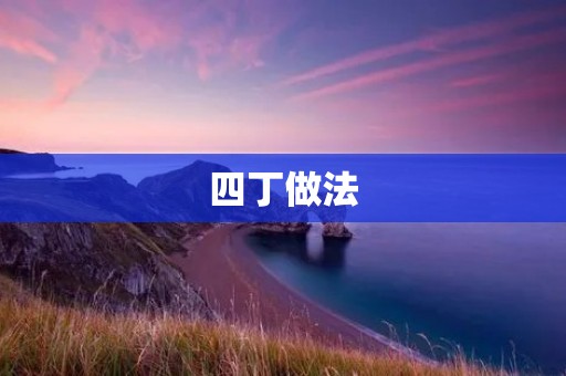 四丁做法:口感鲜美,营养丰富的佳肴 四丁做法:口感鲜美,营养丰富的佳肴