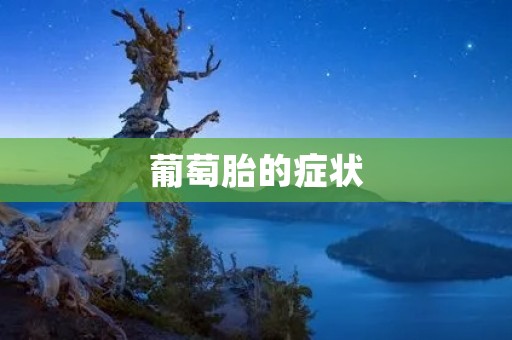 葡萄胎的症状:详细描述