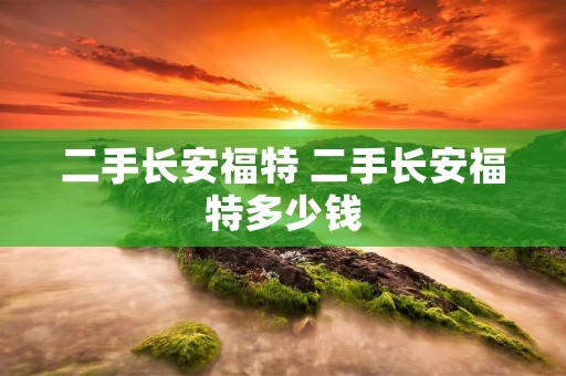 二手长安福特 二手长安福特多少钱