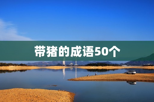 带猪的成语50个
