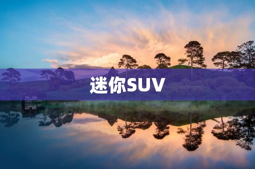 迷你SUV:小巧灵活的城市越野利器 迷你SUV:小巧灵活的城市越野利器