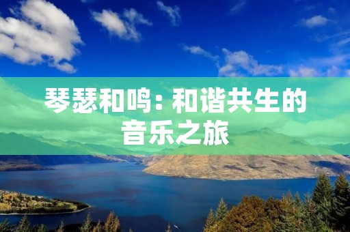 琴瑟和鸣: 和谐共生的音乐之旅