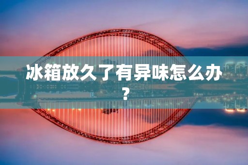 冰箱放久了有异味怎么办？