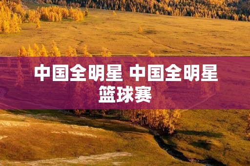 中国全明星 中国全明星篮球赛 中国全明星 中国全明星篮球赛