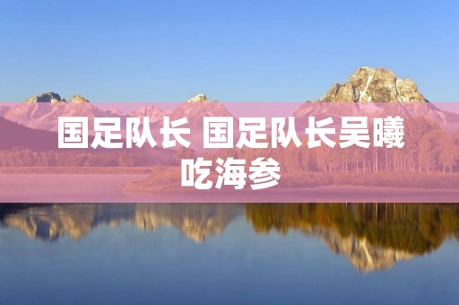 国足队长 国足队长吴曦吃海参 国足队长 国足队长吴曦吃海参