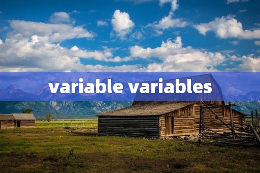 variable variables variable variables