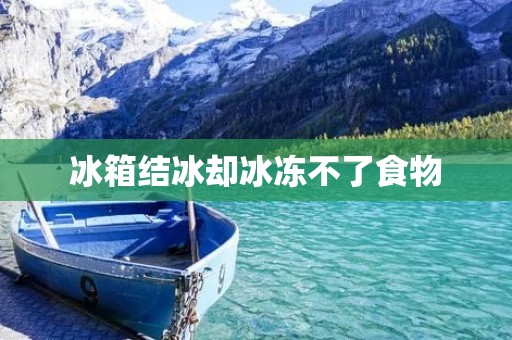 冰箱结冰却冰冻不了食物 冰箱结冰却冰冻不了食物