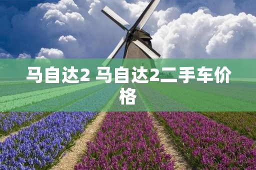马自达2 马自达2二手车价格 马自达2 马自达2二手车价格