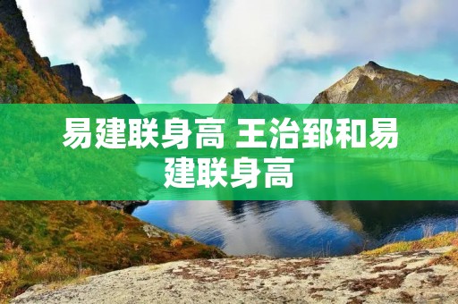 易建联身高 王治郅和易建联身高